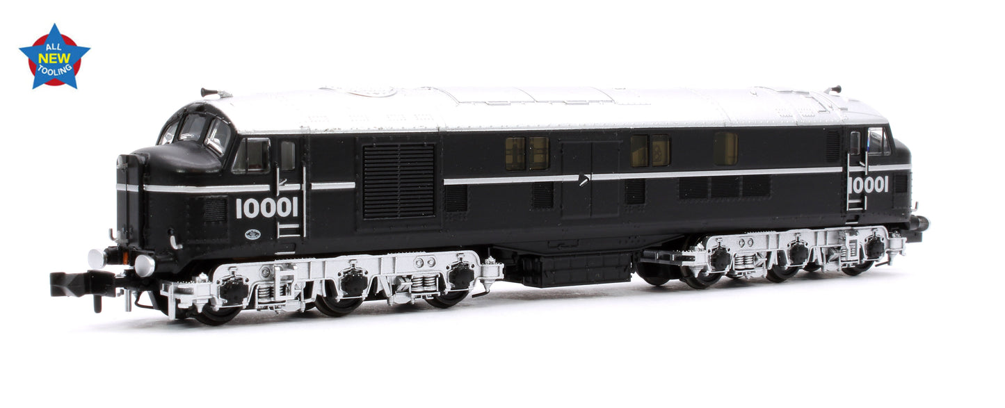 Pre-Owned 372-911 LMS 10001 Black & Silver Diesel Locomotive