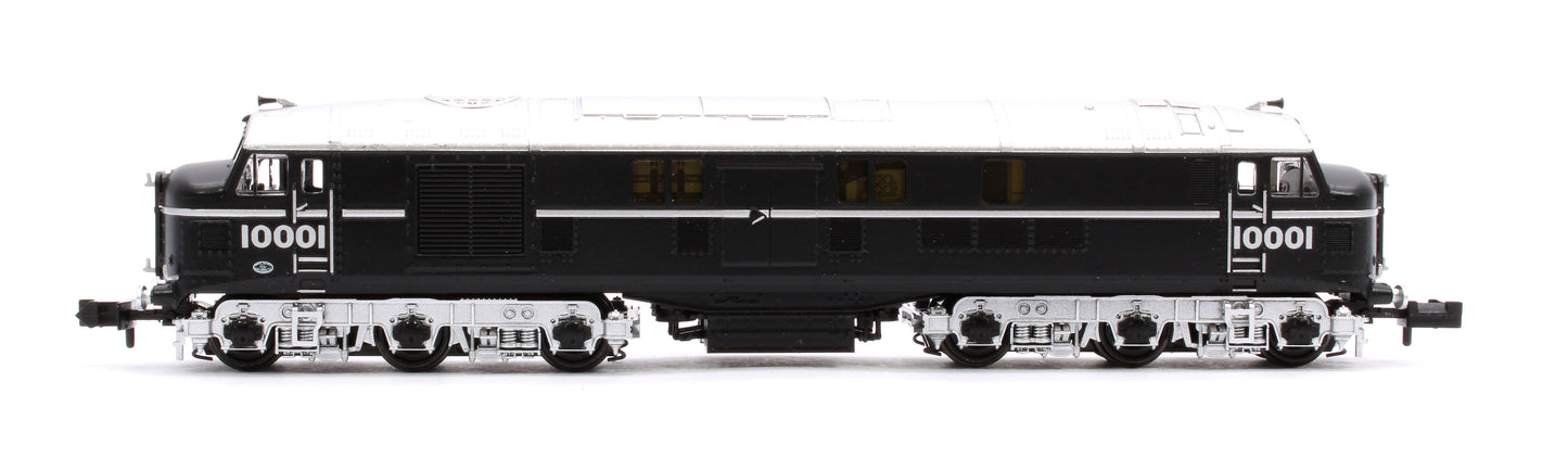 Pre-Owned 372-911 LMS 10001 Black & Silver Diesel Locomotive