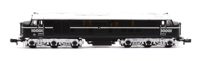 Pre-Owned 372-911 LMS 10001 Black & Silver Diesel Locomotive