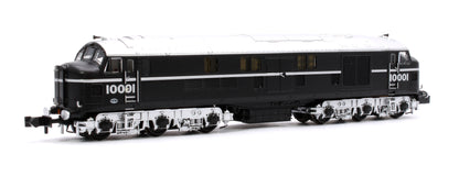 LMS 10001 Black & Silver Diesel Locomotive