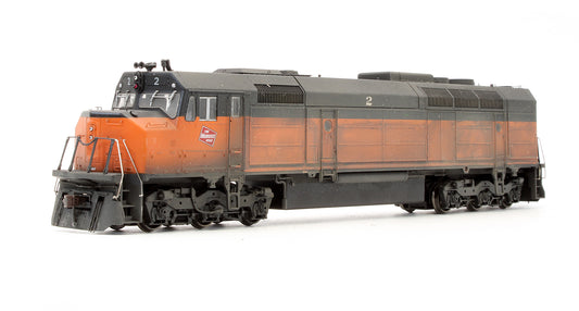 Pre-Owned Genesis FP45 Diesel Locomotive Milwaukee Road - Road #2 - Custom Weathered -DCC Sound