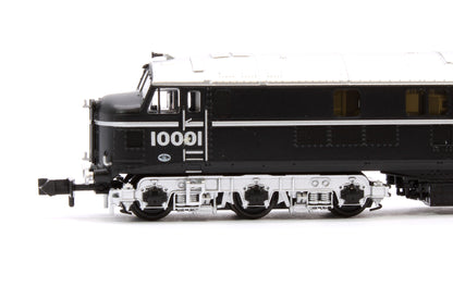 Pre-Owned 372-911 LMS 10001 Black & Silver Diesel Locomotive