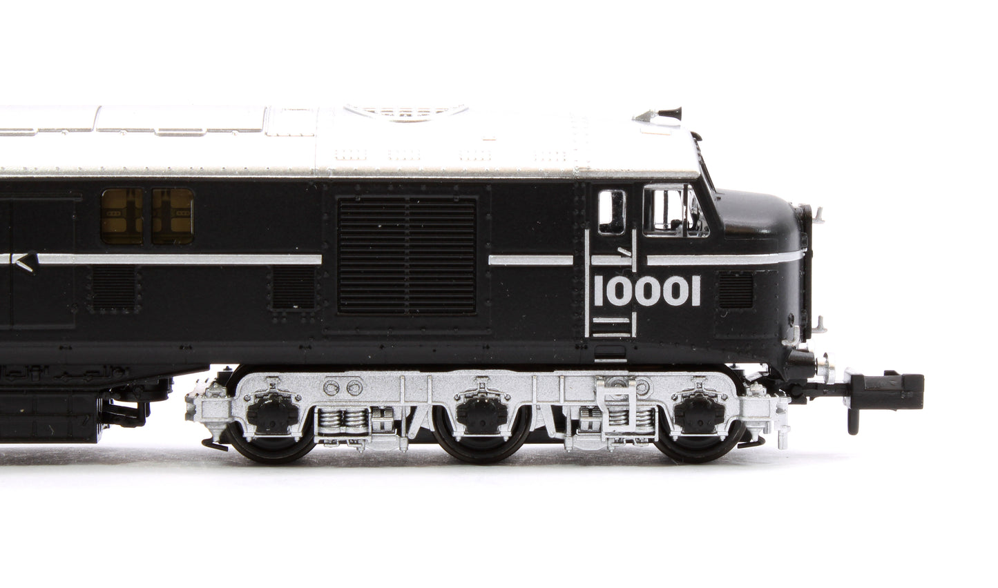 Pre-Owned 372-911 LMS 10001 Black & Silver Diesel Locomotive
