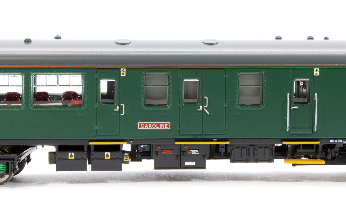 Caroline 975025 Inspection Saloon Current Network Rail Green