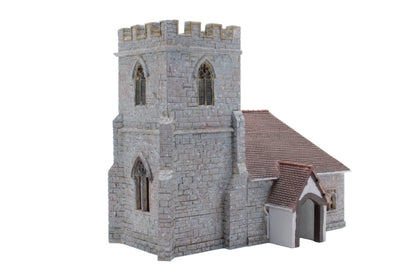 Pre-Owned Low Relief 3/4 View Church