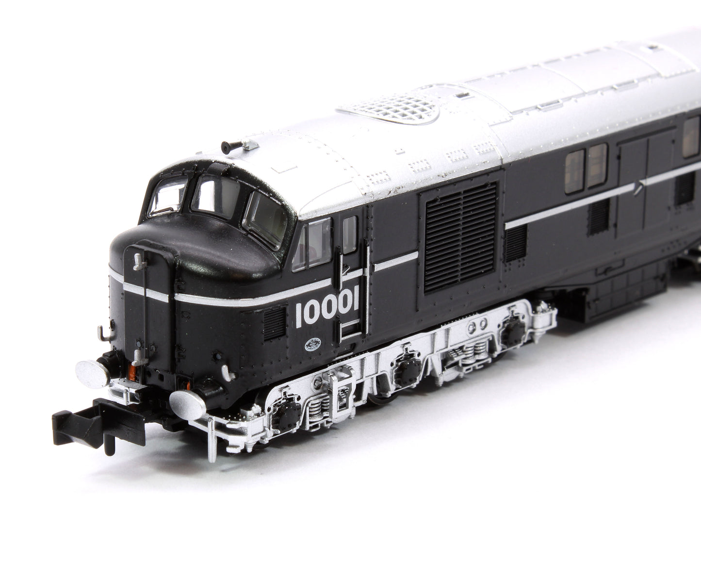 LMS 10001 Black & Silver Diesel Locomotive