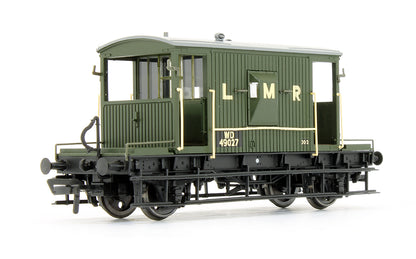 Pre-Owned 20 Ton Standard Brake Van LMR Green (Exclusive Edition)