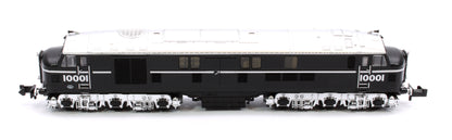 LMS 10001 Black & Silver Diesel Locomotive