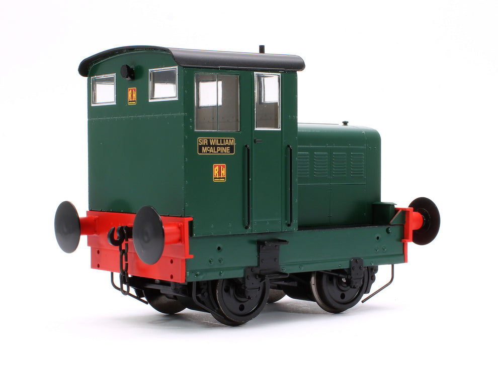 Heljan 9037 Ruston & Hornsby 48DS Dark Green ‘Sir William – Rails