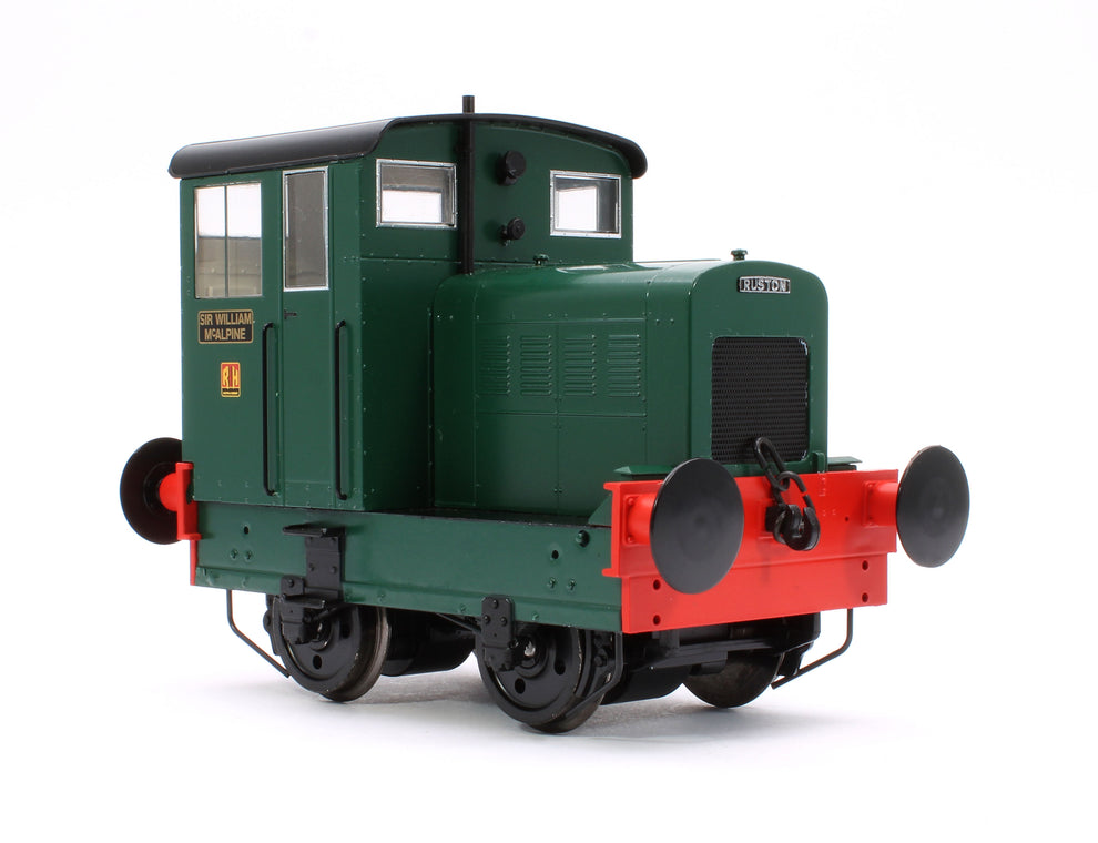 Heljan 9037 Ruston & Hornsby 48DS Dark Green ‘Sir William – Rails