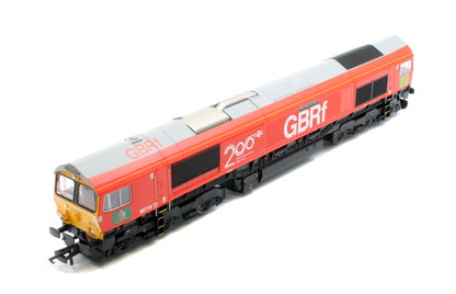 R30550 RailRoad Plus GBRf Class 66 Railway 200 'Michael Portillo' 66719 Diesel Locomotive