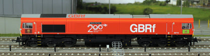 R30549TXS RailRoad Plus GBRf Class 66 Railway 200 'Karen Harrison' 66710 Diesel Locomotive - DCC Sound