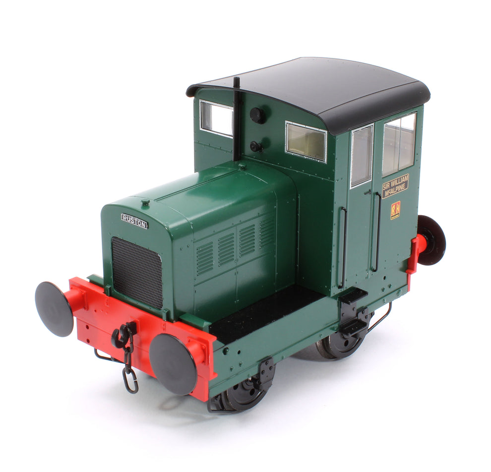 Heljan 9037 Ruston & Hornsby 48DS Dark Green ‘Sir William – Rails