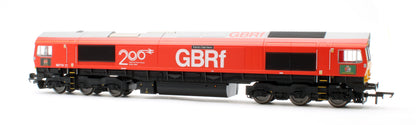 R30549TXS RailRoad Plus GBRf Class 66 Railway 200 'Karen Harrison' 66710 Diesel Locomotive - DCC Sound