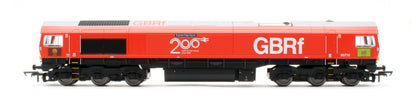R30549 RailRoad Plus GBRf Class 66 Railway 200 'Karen Harrison' 66710 Diesel Locomotive