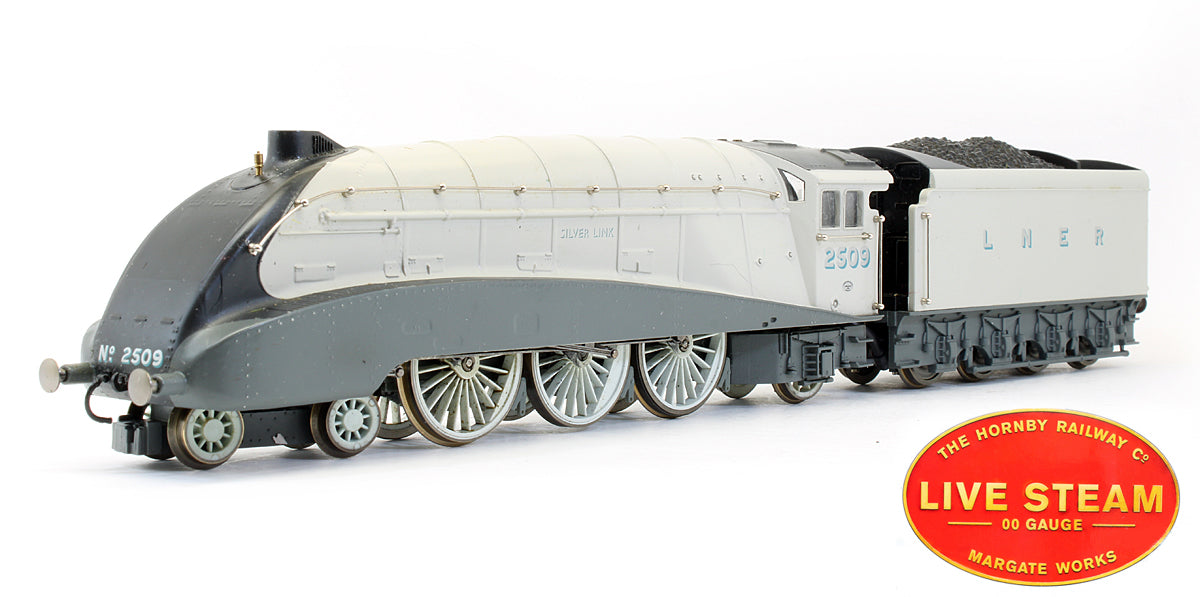 Pre-Owned Live Steam LNER 4-6-2 A4 'Silver Link' 2509 Steam Locomotive