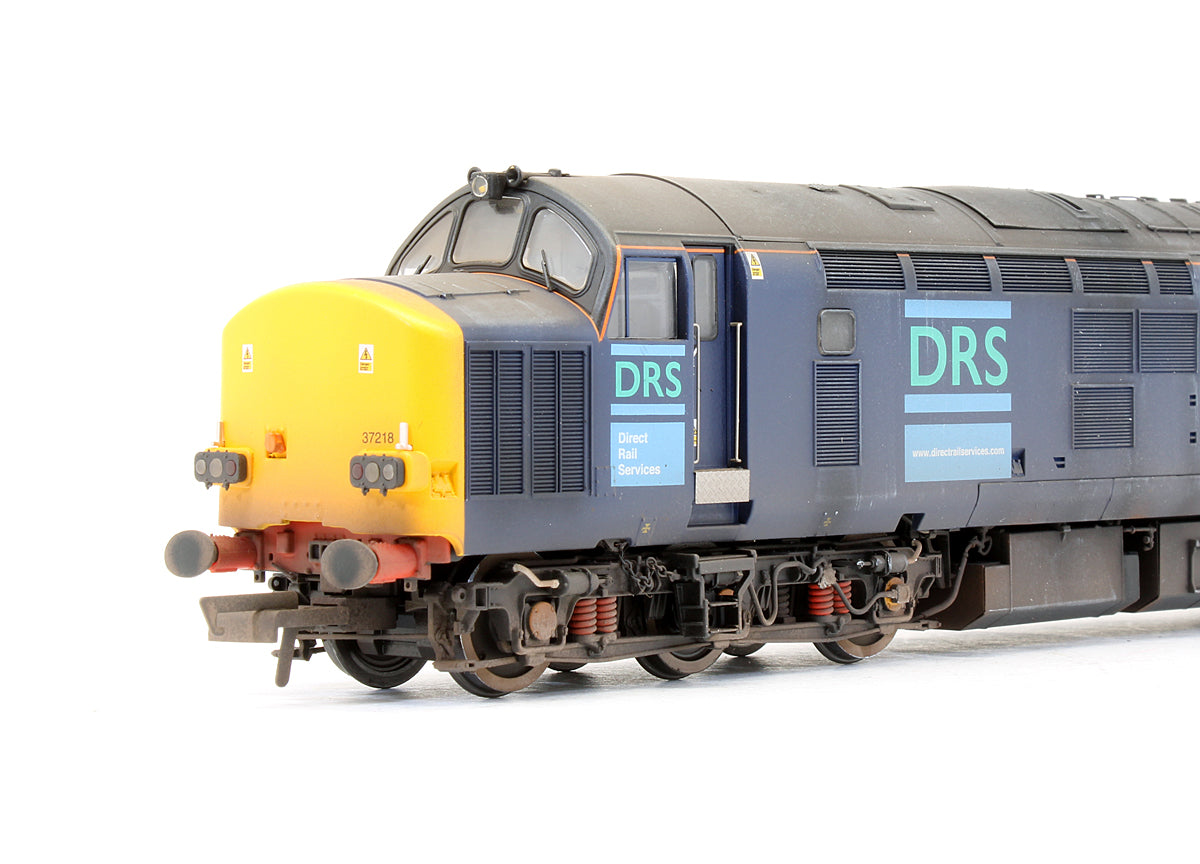Pre-Owned Class 37218 DRS (Heritage Repaint) Diesel Locomotive - Custom Weathered