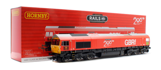 R30549 RailRoad Plus GBRf Class 66 Railway 200 'Karen Harrison' 66710 Diesel Locomotive