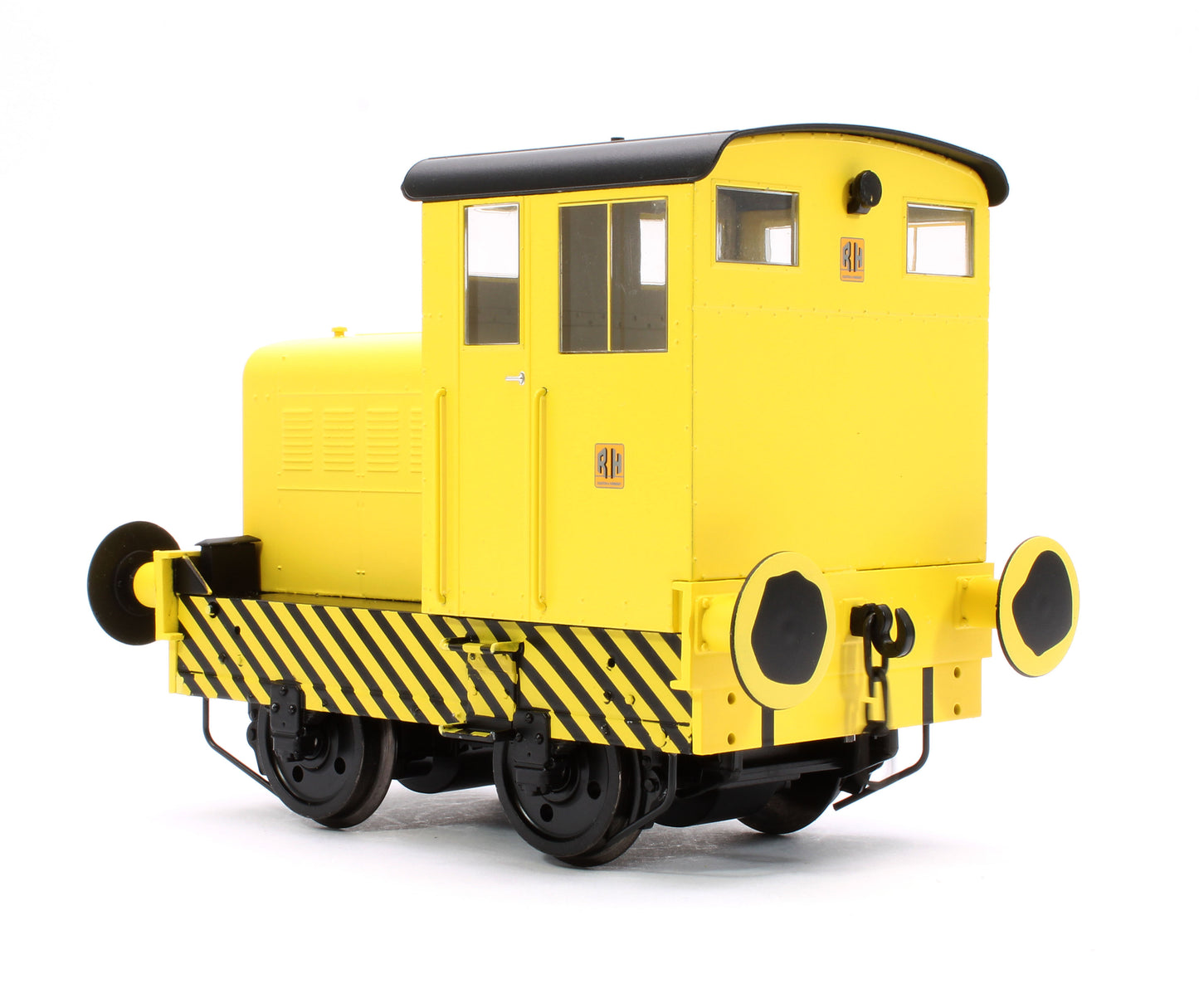 Ruston & Hornsby 48DS Yellow/Wasp Stripes (Enclosed Cab) Diesel Shunter