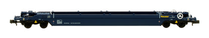 Pre-Owned GERS97731 Touax Livery KTA Intermodal Pocket Wagon Container Flat