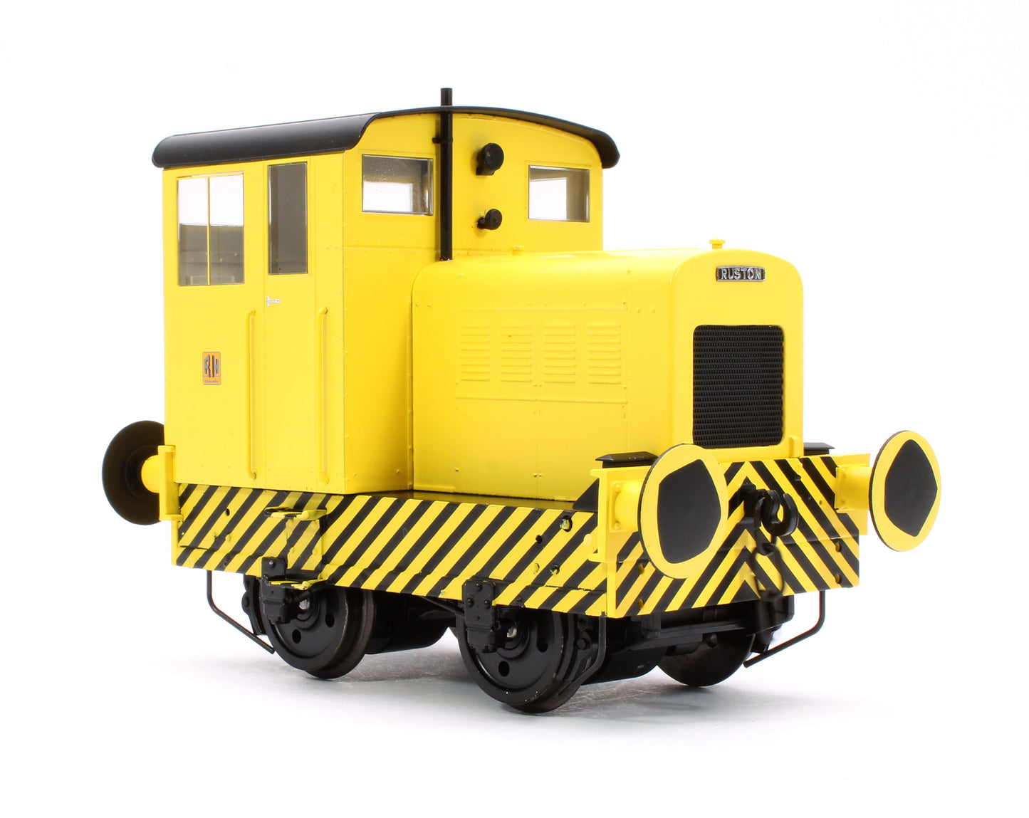 Ruston & Hornsby 48DS Yellow/Wasp Stripes (Enclosed Cab) Diesel Shunter