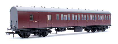 BR Mk1 57' Non-Gangway Coach - BS - Plain Maroon M43271