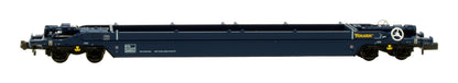 Pre-Owned GERS97703 Touax Livery KTA Intermodal Pocket Wagon Container Flat