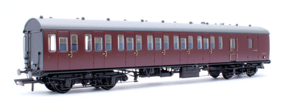 BR Mk1 57' Non-Gangway Coach - BS - Plain Maroon M43271