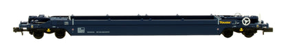 Pre-Owned GERS97772 Touax Livery KTA Intermodal Pocket Wagon Container Flat