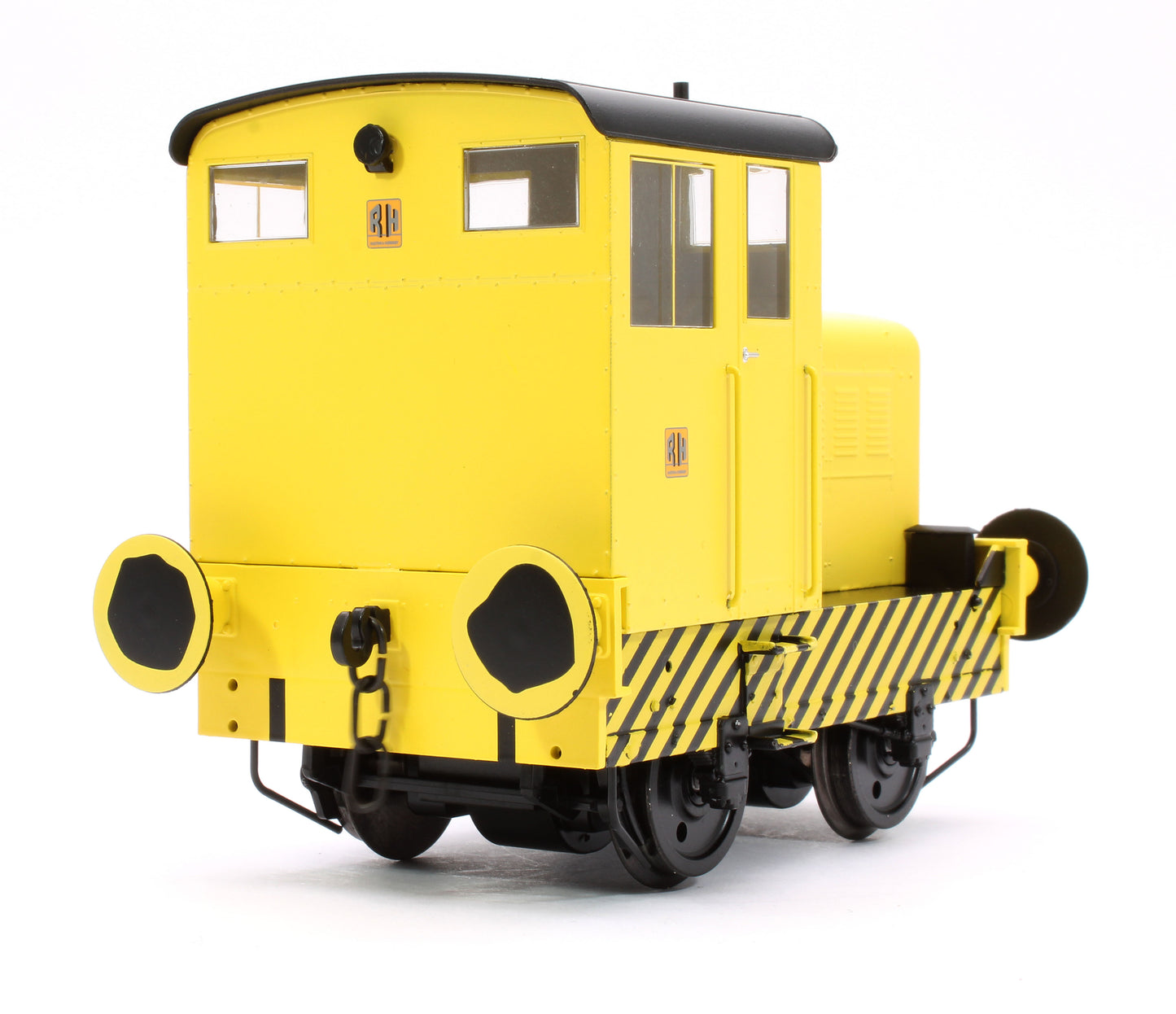 Ruston & Hornsby 48DS Yellow/Wasp Stripes (Enclosed Cab) Diesel Shunter