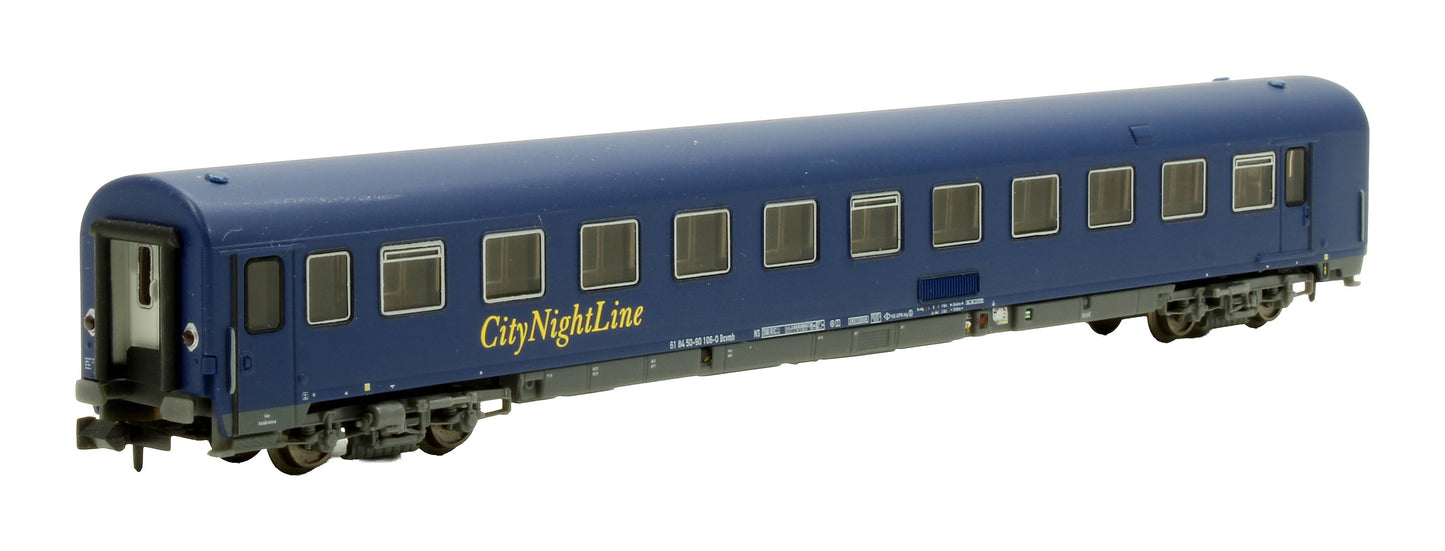 Pre-Owned 79005 Bcvmh City Night Line 61 84 50-90 107-8 Passenger Car 2-Coach Set