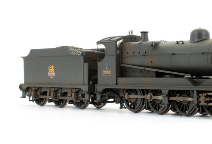 31-128 Pre-Owned 3000 Class Rod 3036 BR Black Early Emblem Steam Locomotive (Weathered) - DCC Fitted