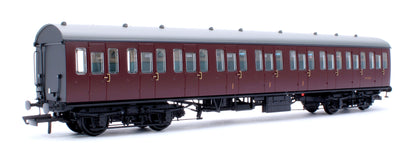 BR Mk1 57' Non-Gangway Coach - C - Plain Maroon M41000