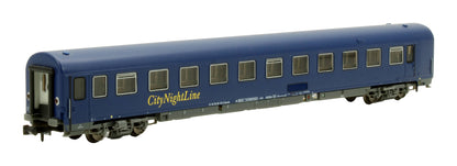 Pre-Owned 79005 Bcvmh City Night Line 61 84 50-90 107-8 Passenger Car 2-Coach Set