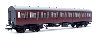 BR Mk1 57' Non-Gangway Coach - C - Plain Maroon M41001
