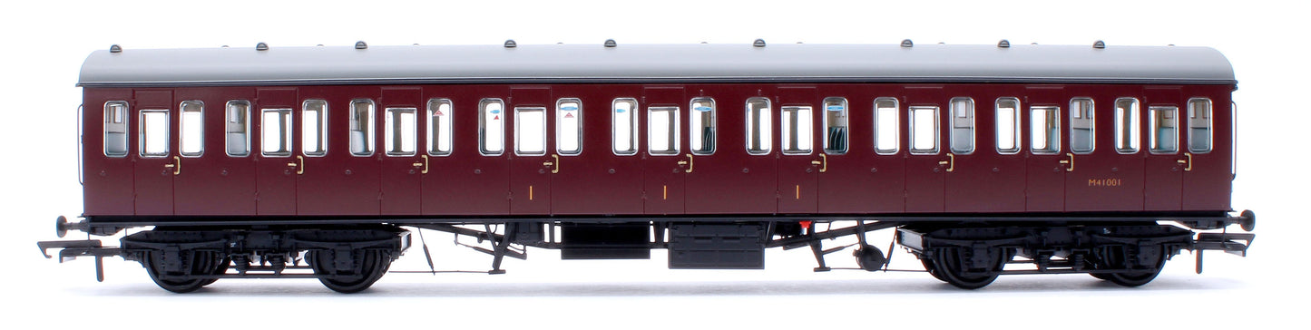 Pre-Owned ACC2357 BR Mk1 57' Non-Gangway Coach - C - Plain Maroon M41001