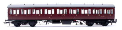 BR Mk1 57' Non-Gangway Coach - C - Plain Maroon M41001