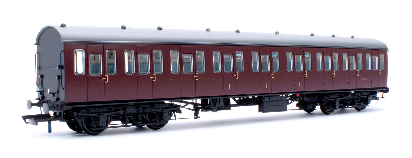 BR Mk1 57' Non-Gangway Coach - C - Plain Maroon M41001