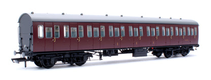 BR Mk1 57' Non-Gangway Coach - C - Plain Maroon M41001