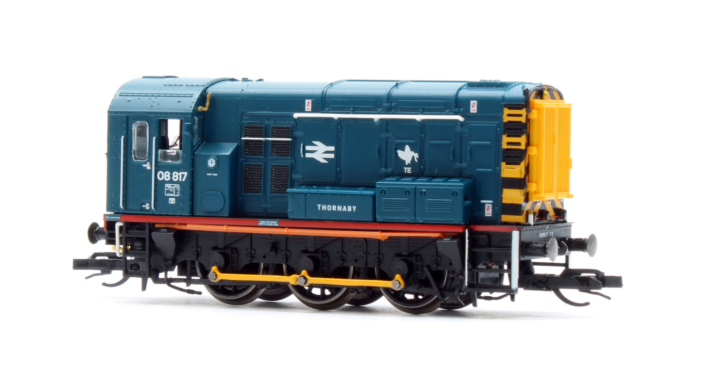 Pre-Owned TT3033M BR Class 08 0-6-0 08817 Diesel Locomotive
