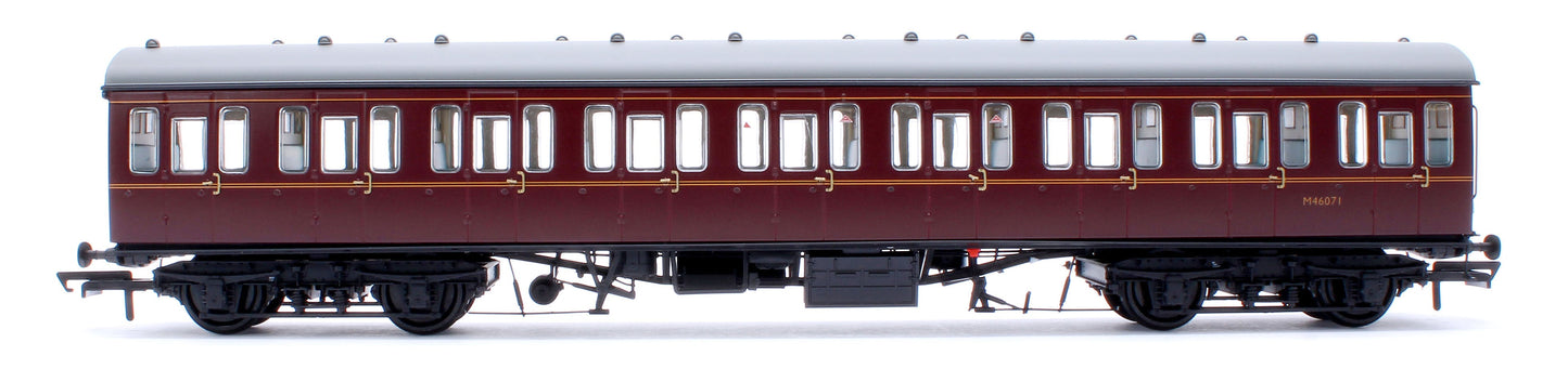 Pre-Owned BR Mk1 57' Non-Gangway Coach - S - Lined Maroon  (Low position) M46071
