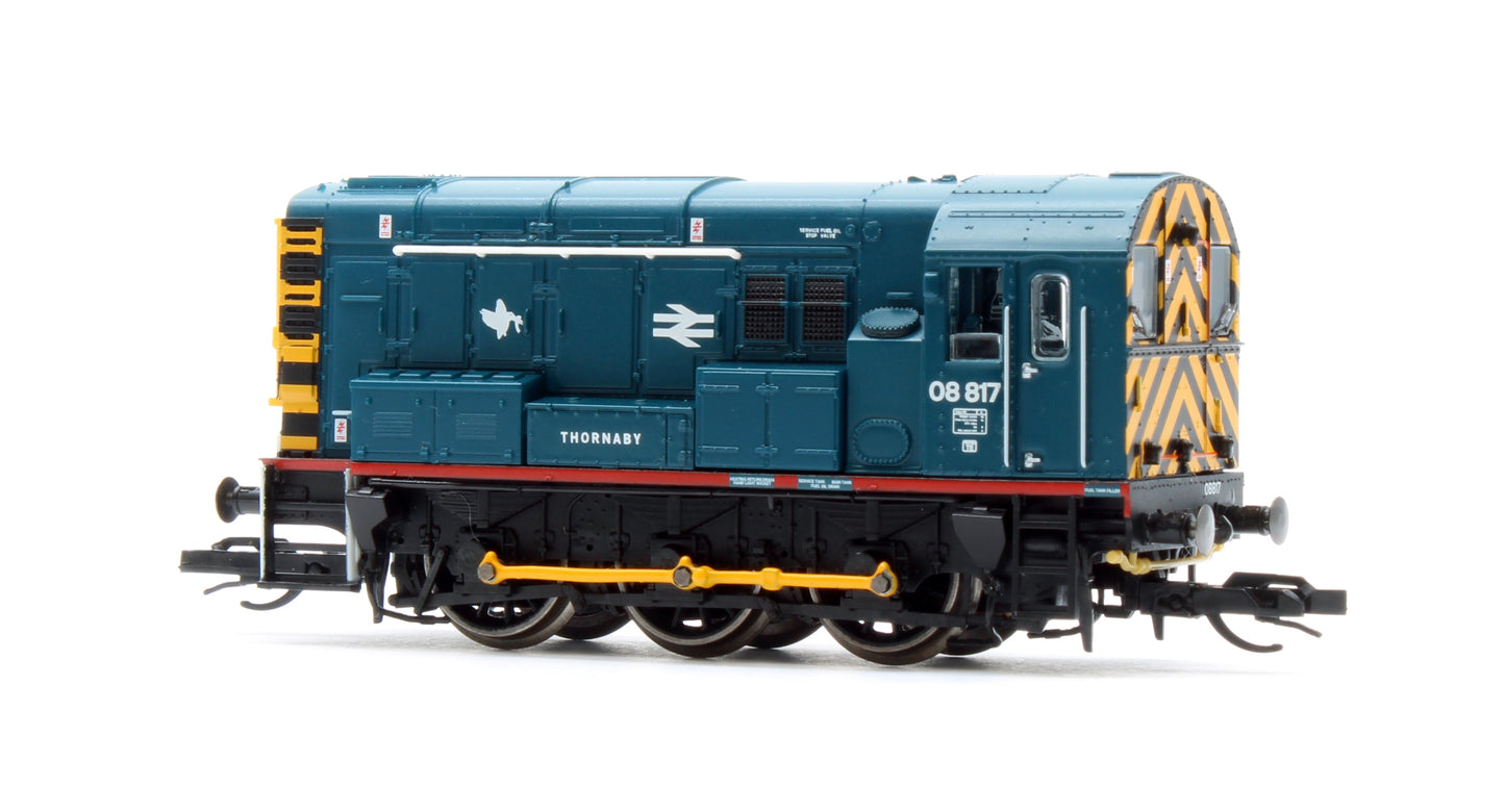Pre-Owned TT3033M BR Class 08 0-6-0 08817 Diesel Locomotive