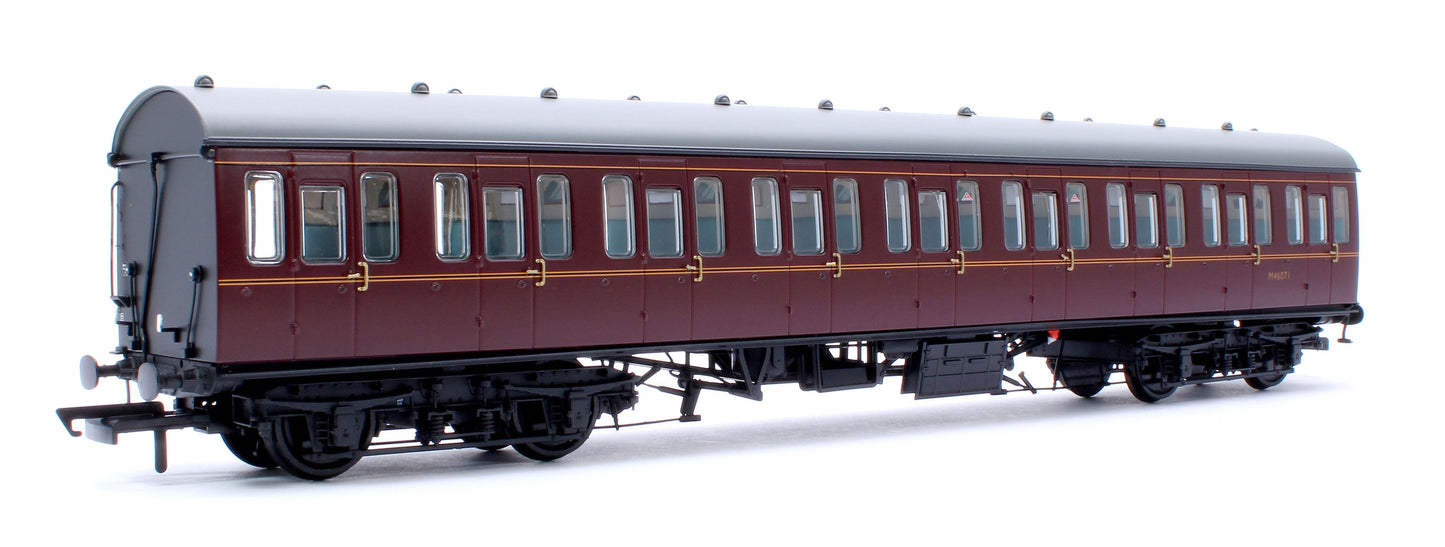Pre-Owned BR Mk1 57' Non-Gangway Coach - S - Lined Maroon  (Low position) M46071