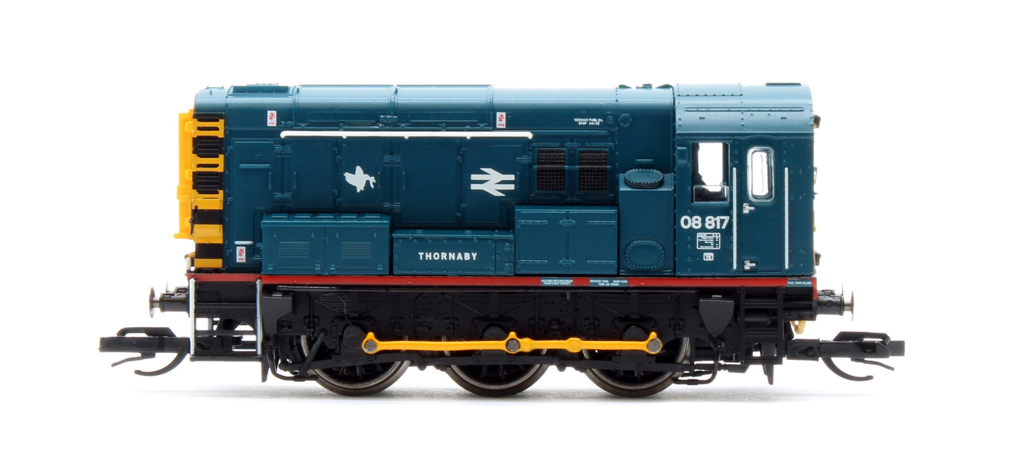 Pre-Owned TT3033M BR Class 08 0-6-0 08817 Diesel Locomotive