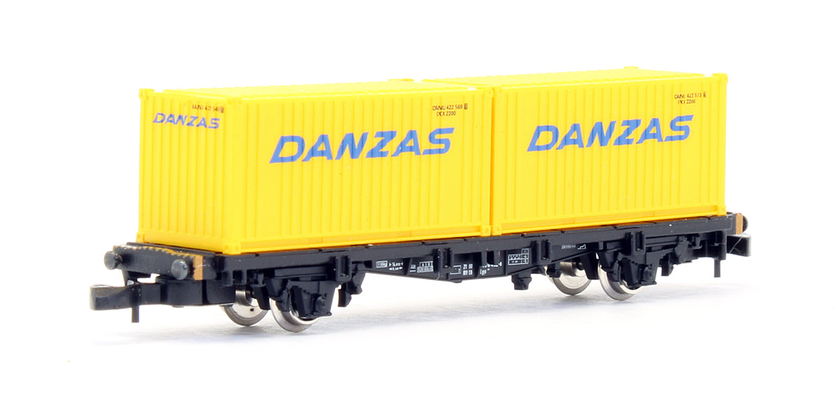 Pre-Owned Set Of 4 'Danzas' Wagons & Truck