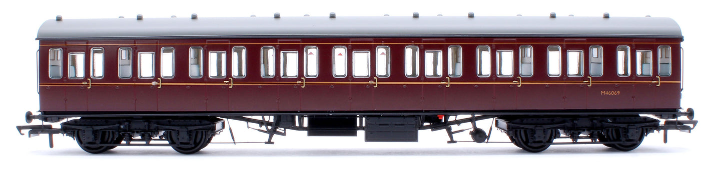 Pre-Owned BR Mk1 57' Non-Gangway Coach - S - Lined Maroon  (Low position) M46069