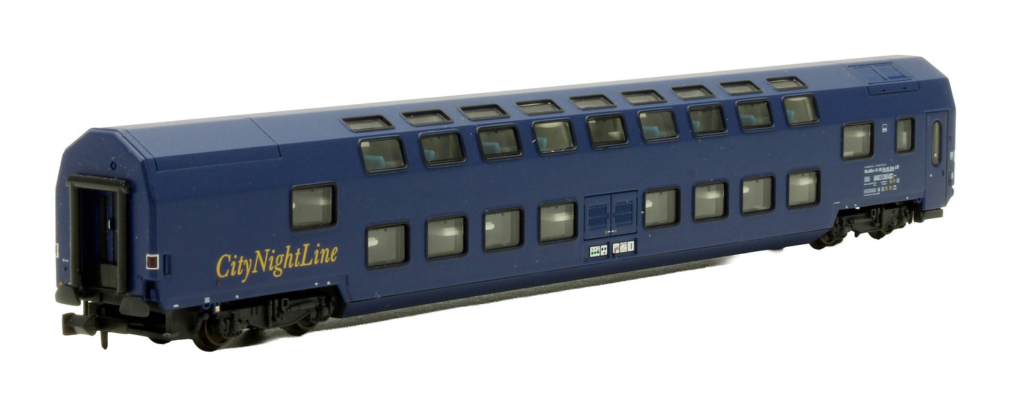 Pre-Owned 79001 WLABm WLBm City Night Line 61 85 0690 304-5 Passenger Car 3-Coach Set