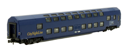 Pre-Owned 79001 WLABm WLBm City Night Line 61 85 0690 304-5 Passenger Car 3-Coach Set