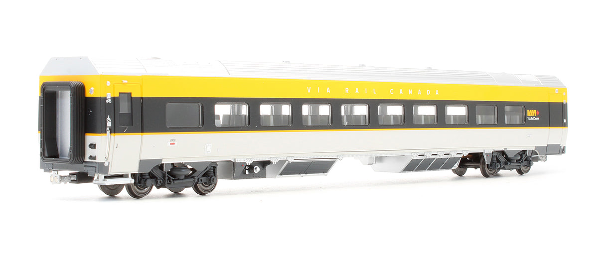 Pre-Owned Siemens Venture Coach Class - VIA Rail Canada #2800 - With Interior Lighting