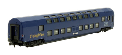 Pre-Owned 79001 WLABm WLBm City Night Line 61 85 0690 304-5 Passenger Car 3-Coach Set